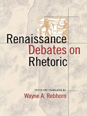 cover image of Renaissance Debates on Rhetoric
